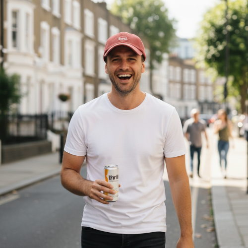 Thrill Embroidered Baseball Cap