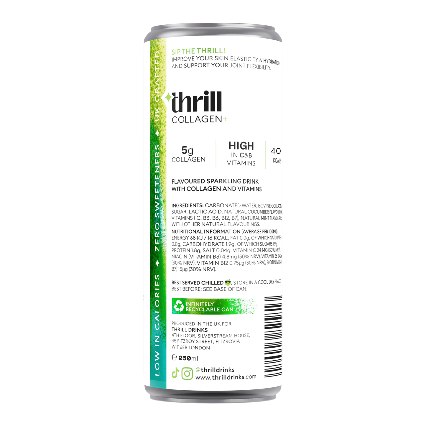 Cucumber - Mint 12x250ml