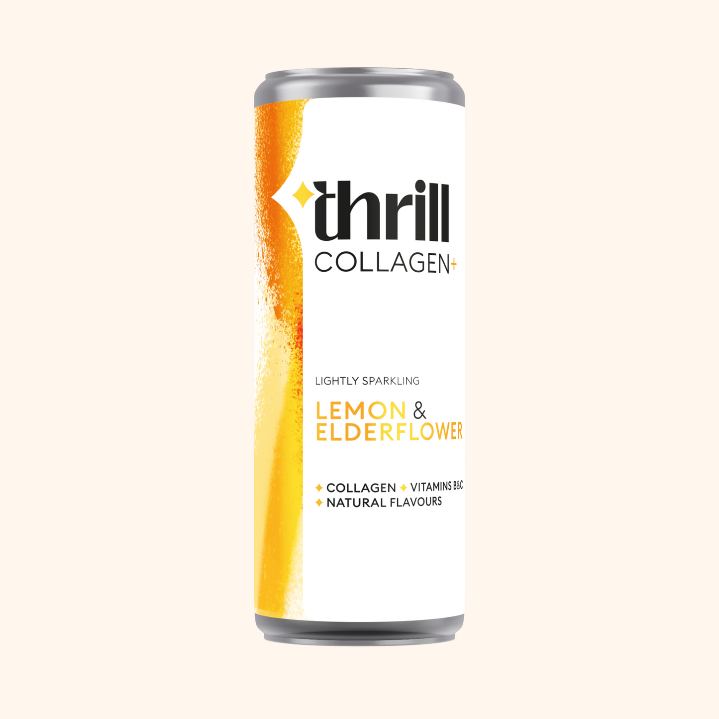 THRILL Collagen+ Lemon - Elderflower 12x250ml