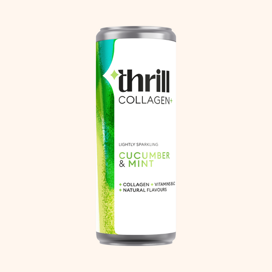 THRILL Collagen+ Cucumber - Mint 12x250ml
