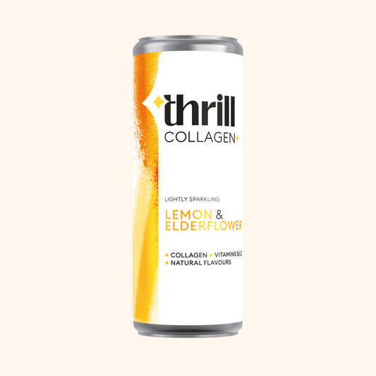 THRILL Collagen+ Lemon - Elderflower 12x250ml